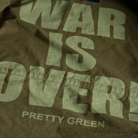 pretty green war is over