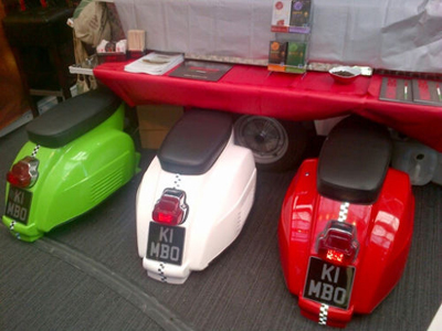 display mod scooter seats