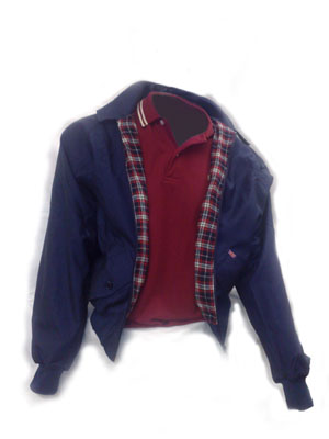 Navy Harrington Jacket