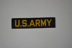 us army name tape