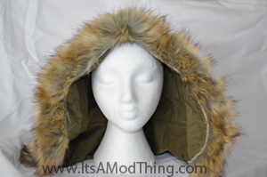 m51 faux fur hood