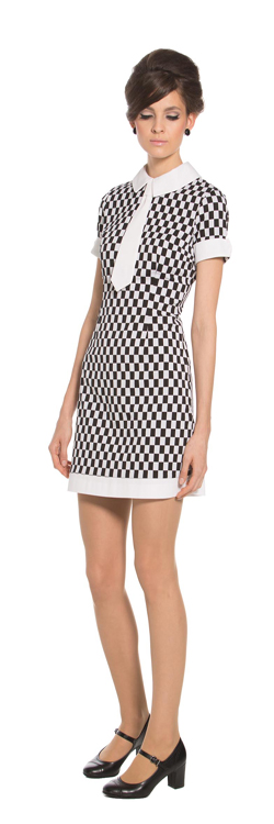 checkered dress