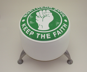 northern soul green stool