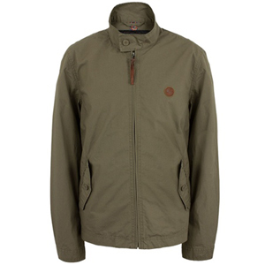 pretty green khaki kingsway harrington jacket