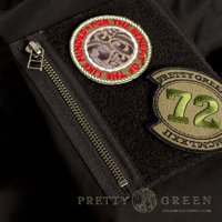 pretty green parka logo