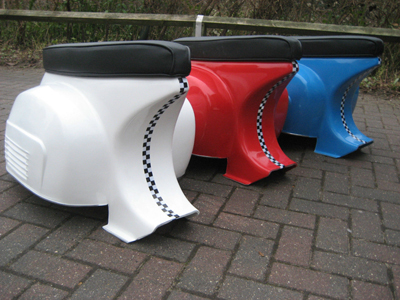 fibreglass scooter seats